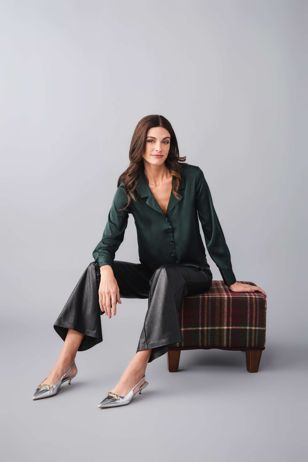 Z Supply Ana Satin Top