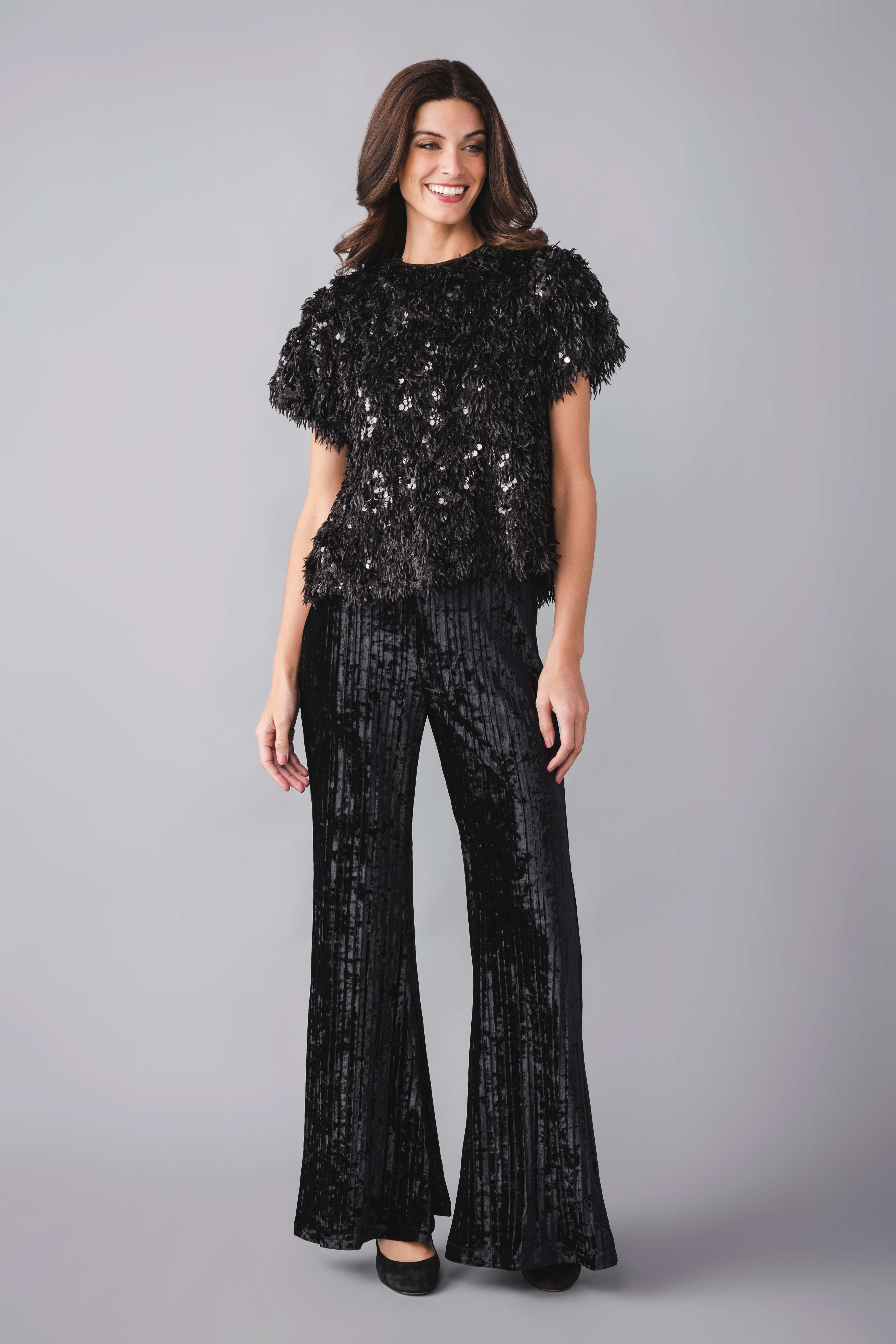 Free People Star Sign Velvet Pant