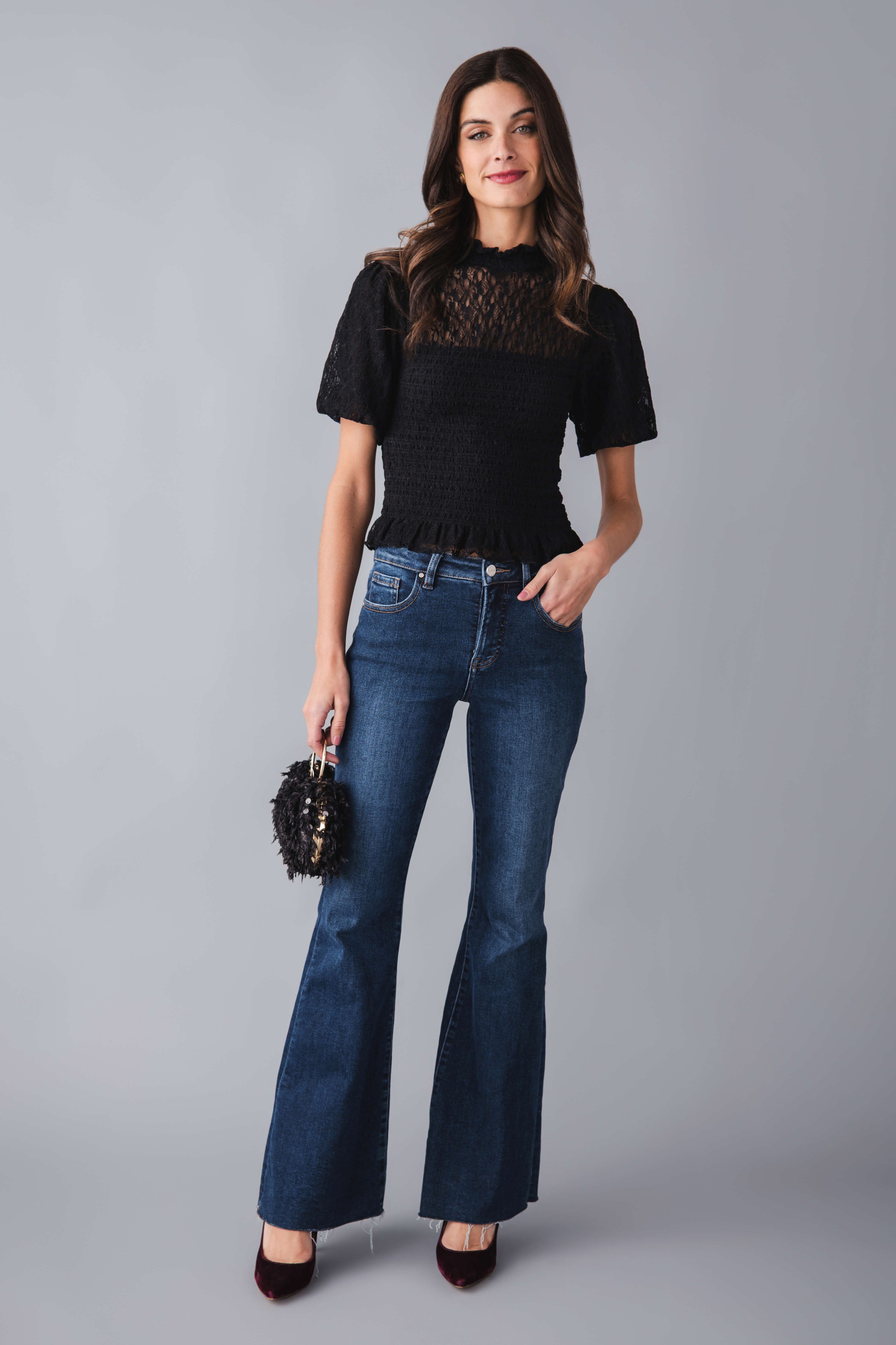 Z Supply Glimpse Lace Top