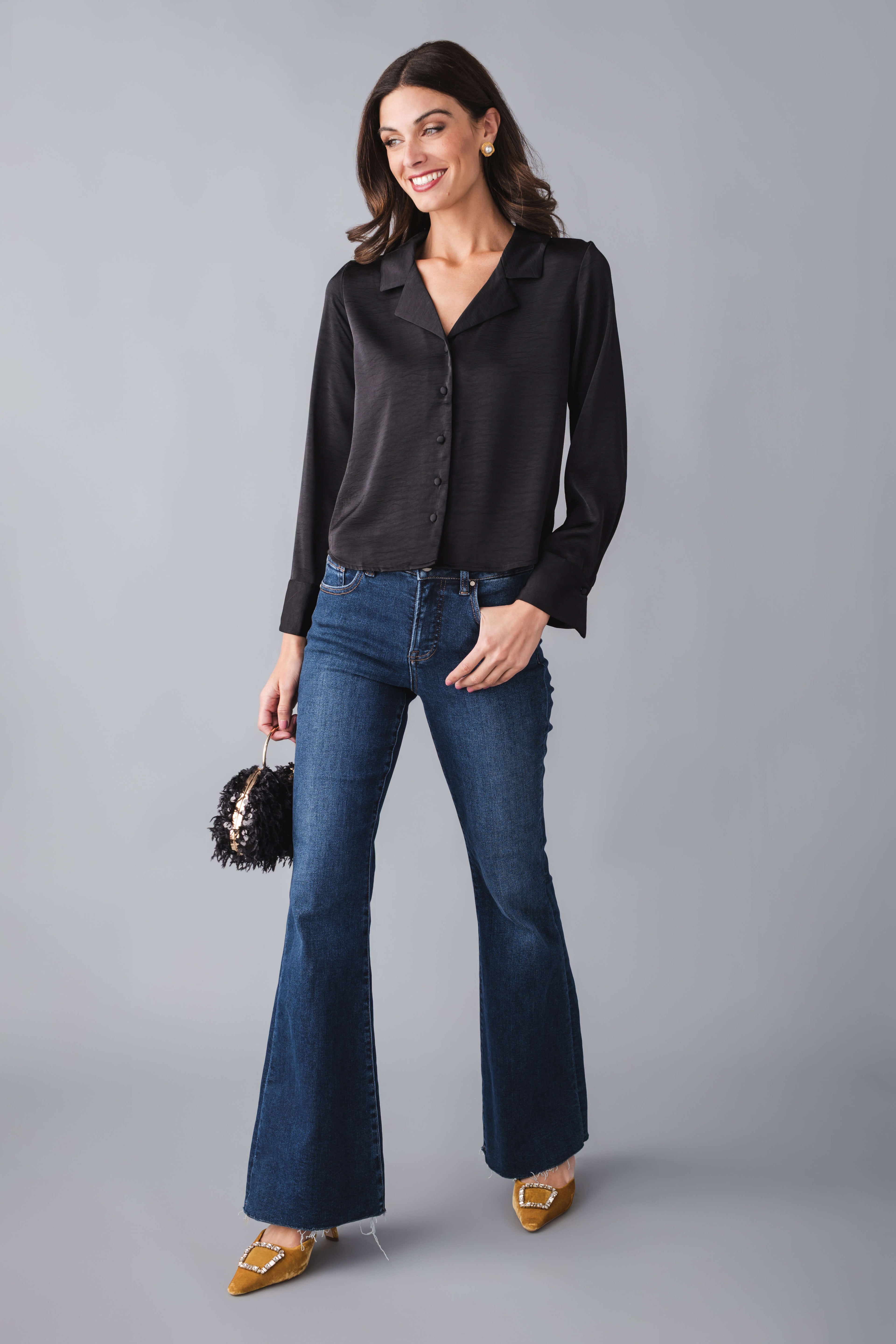 Z Supply Ana Satin Top