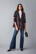 Fore Collection Tartan Plaid Blazer