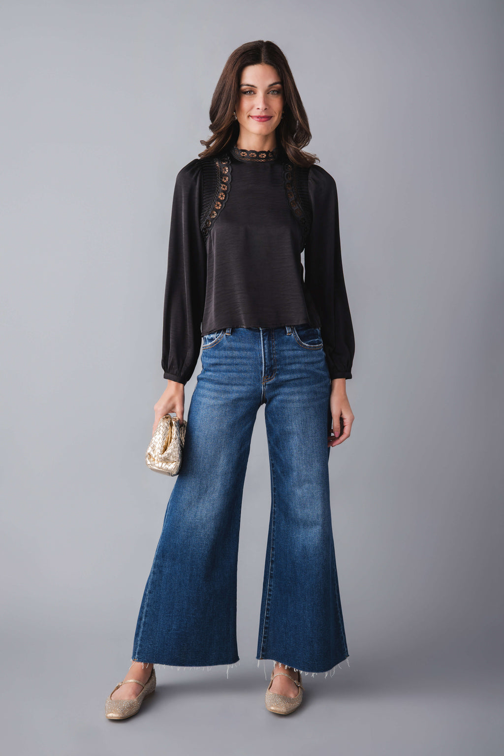 Z Supply Silvana Embroidered Top