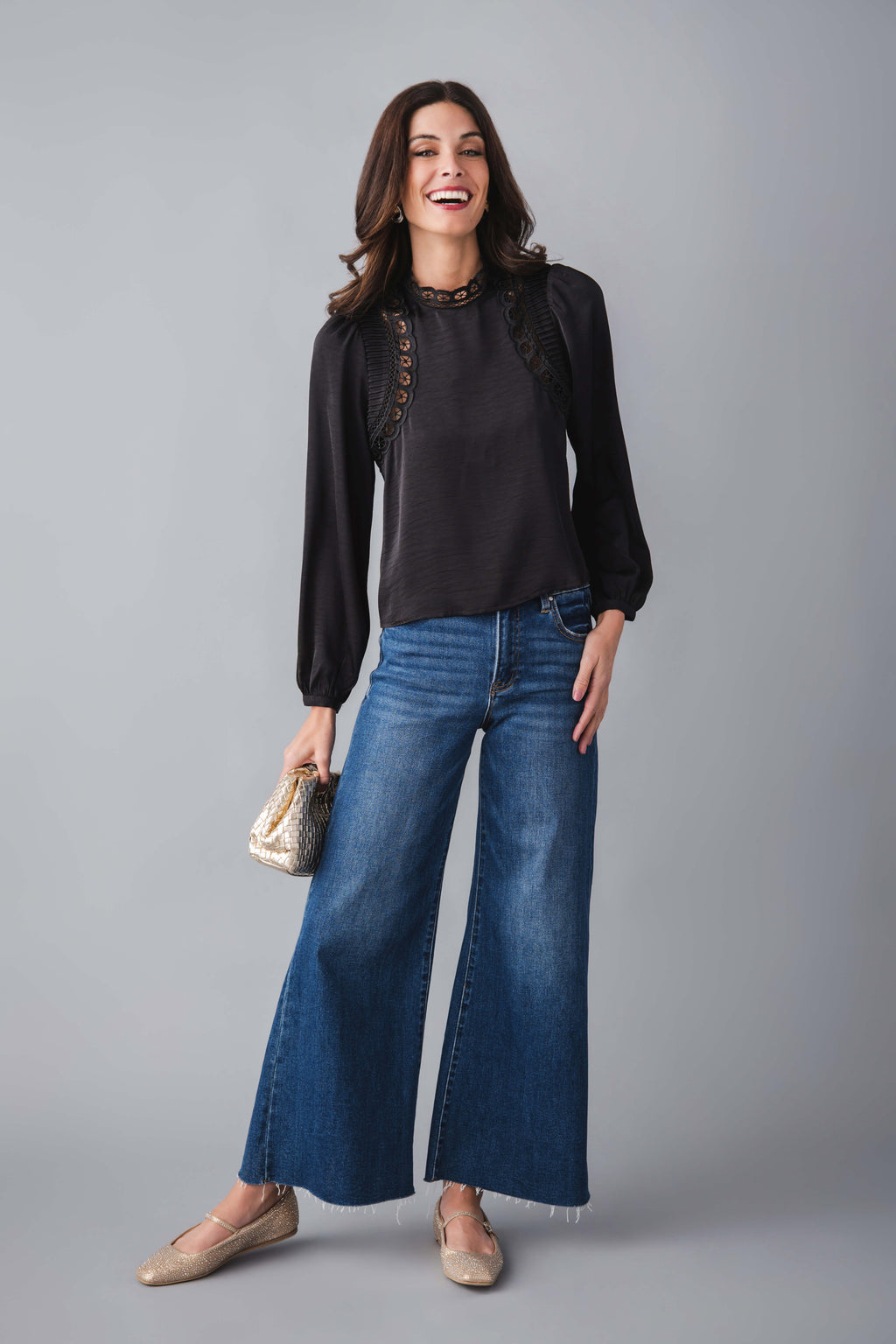 Z Supply Silvana Embroidered Top