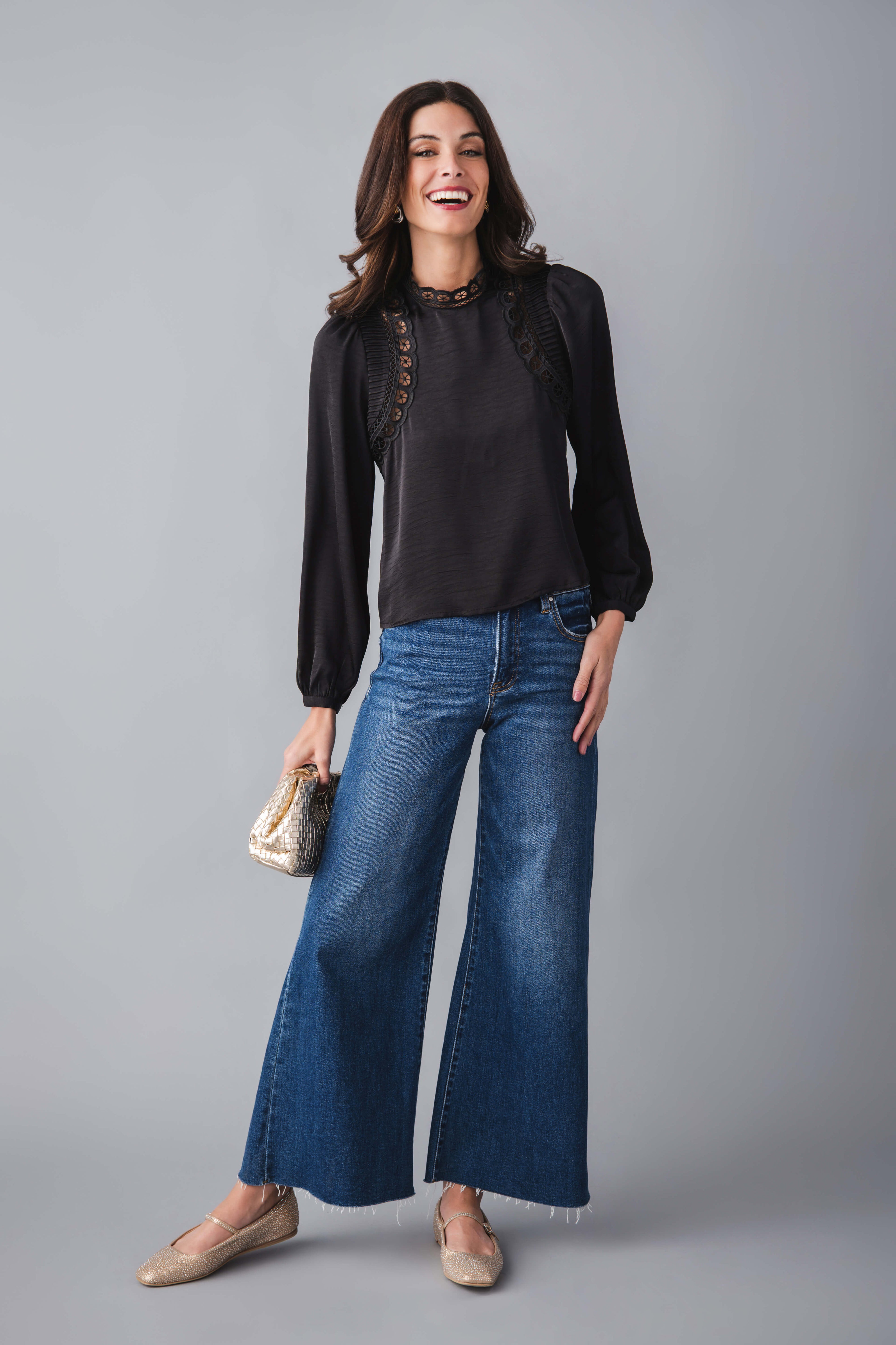 Z Supply Silvana Embroidered Top