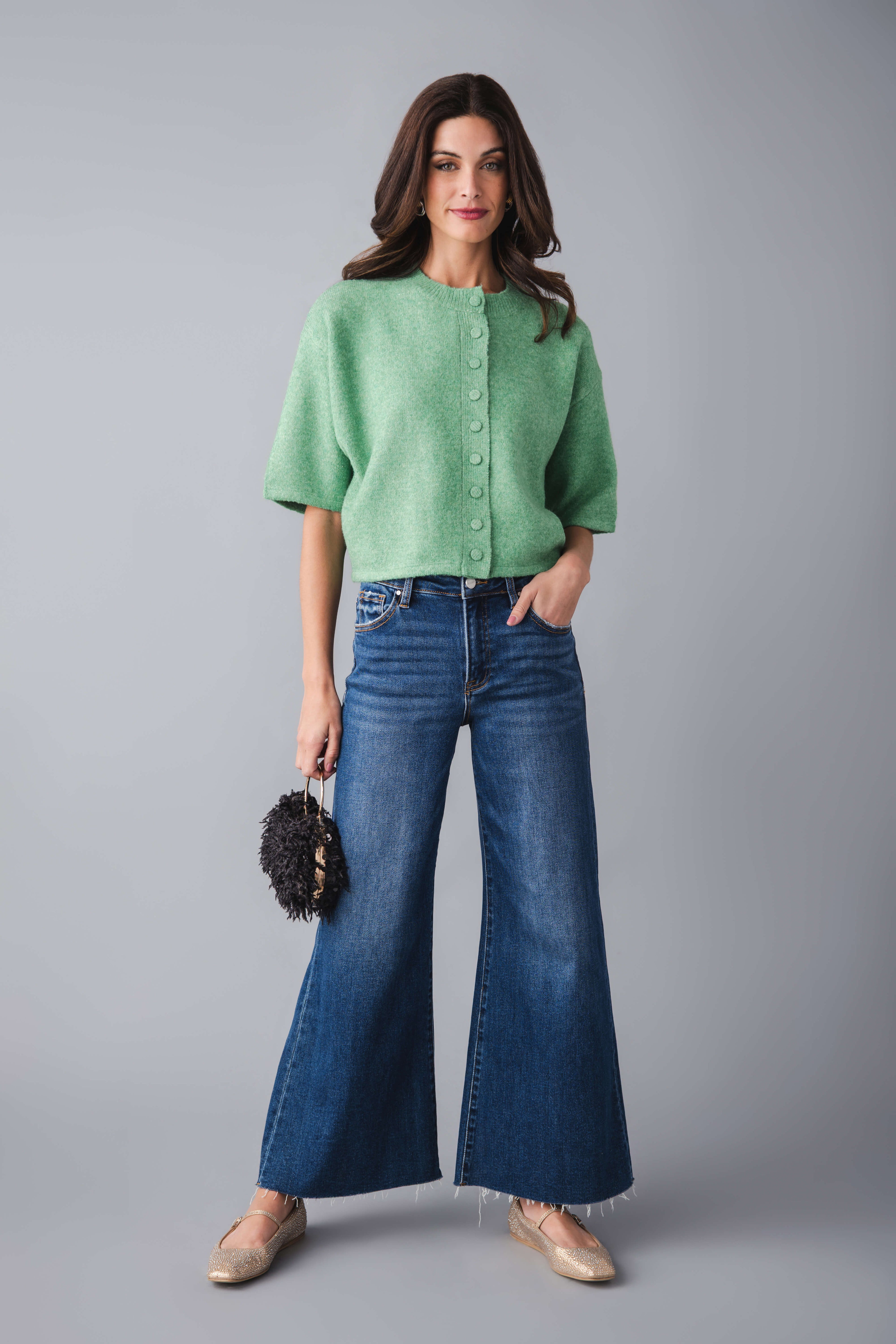 Pinch Boxy S/S Sweater Top