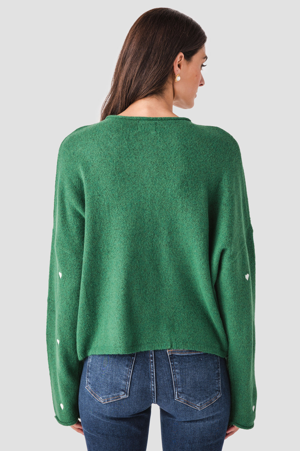 Things Between Embroidered Heart Piper Cardigan