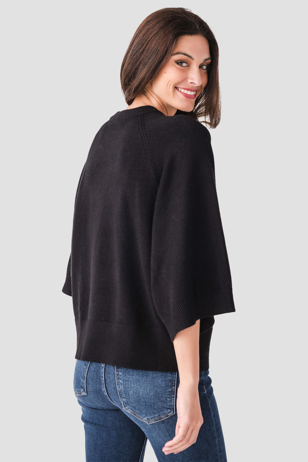 Jodifl Relaxed Short Sleeve Sweater Top