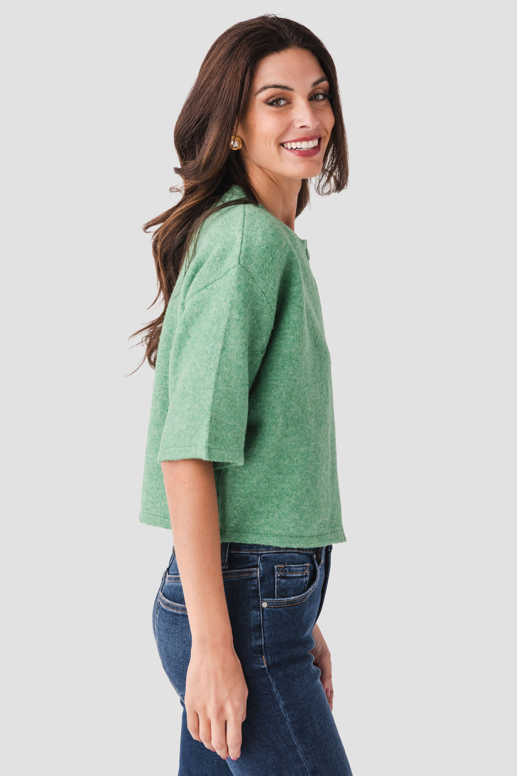 Pinch Boxy S/S Sweater Top