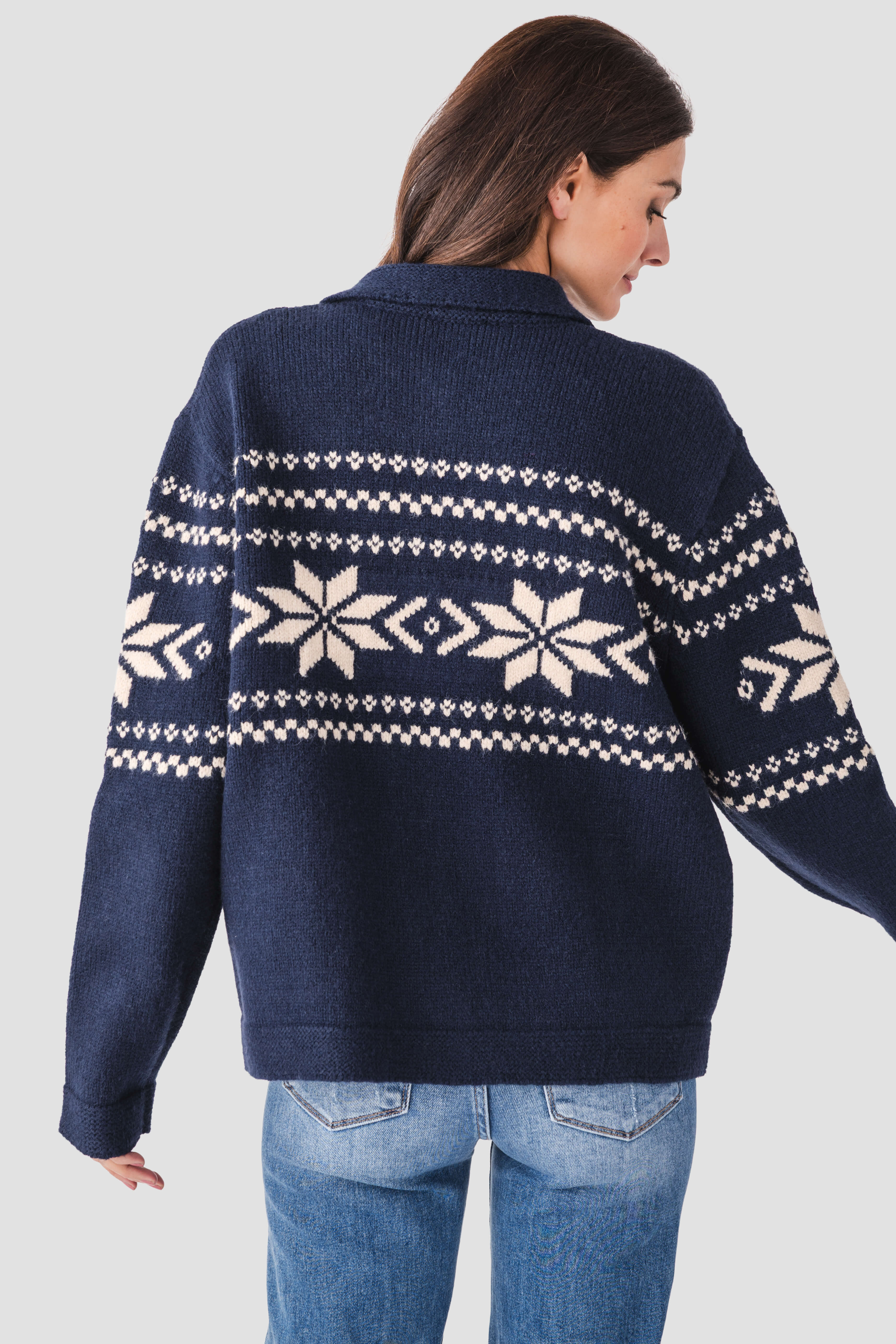 Raisonnel Nordic Snowflake Cardigan