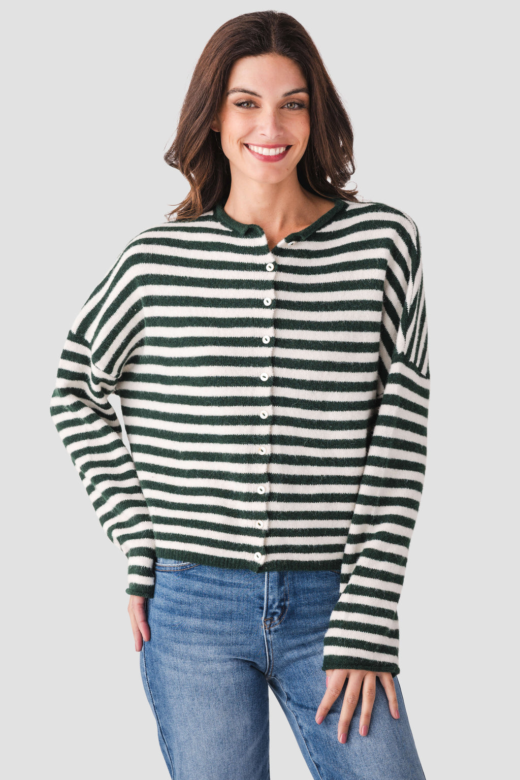 Things Between Striped Piper Cardigan