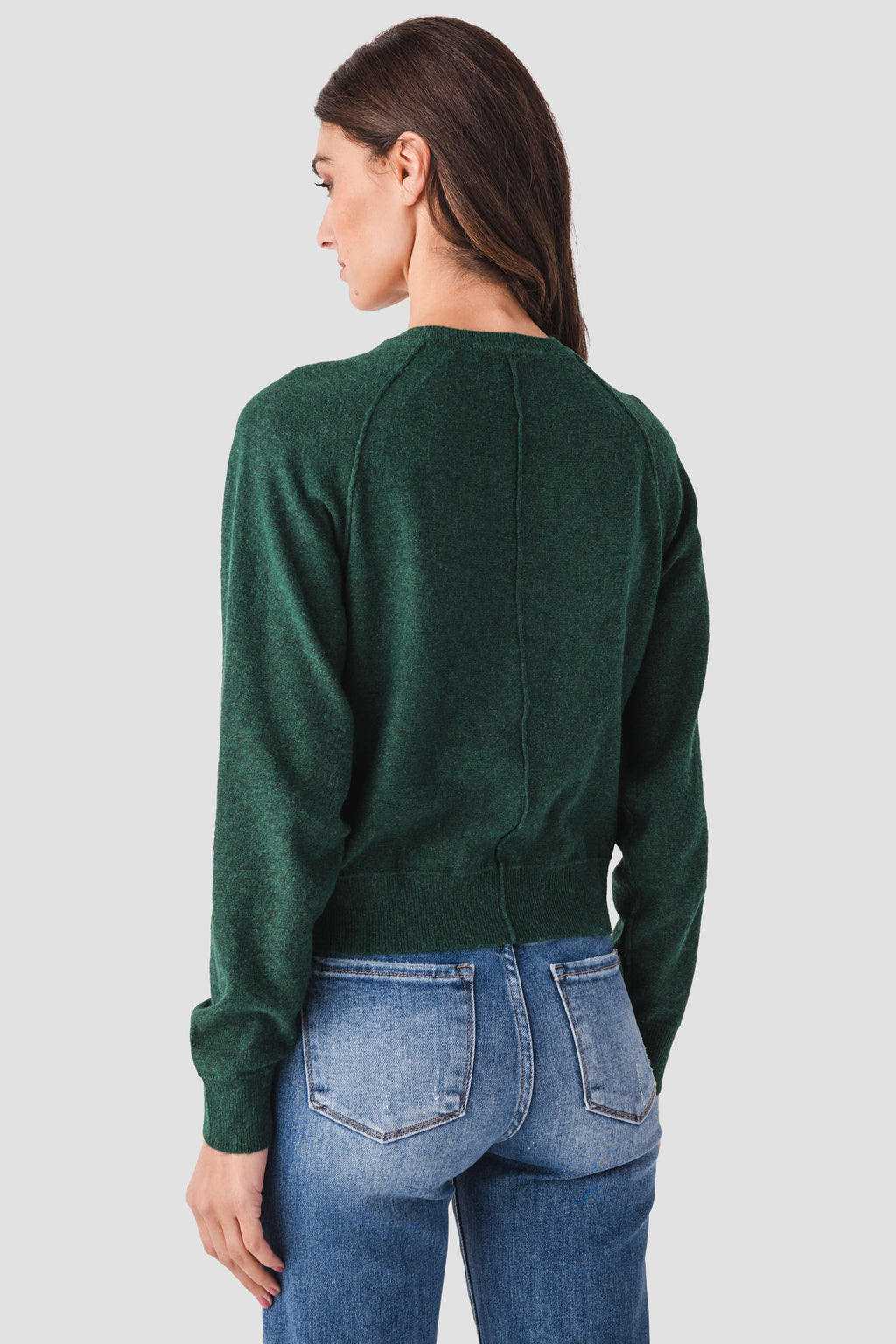 Blu Ivy Half-button Henley Knit Sweater