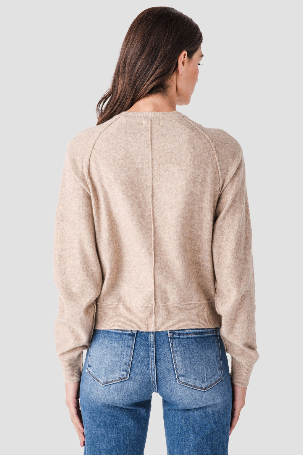 Blu Ivy Half-button Henley Knit Sweater