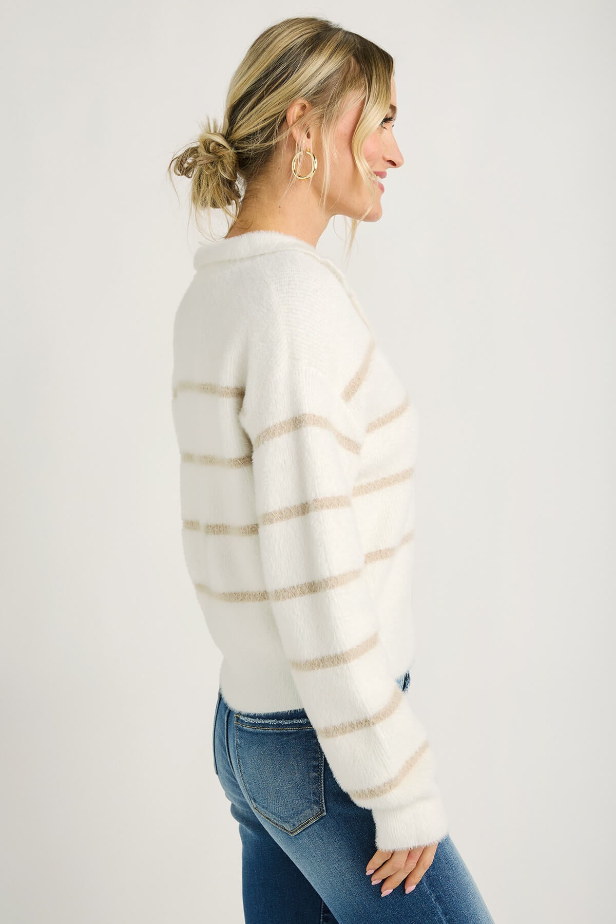 Z Supply Monique Stripe Sweater