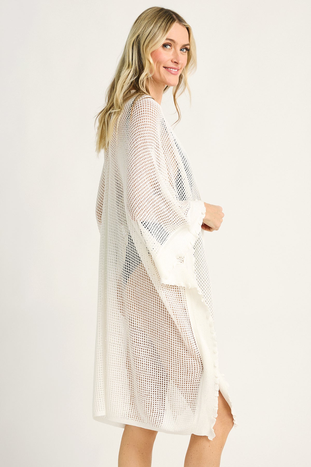 Surf Gypsy Knit Mesh Coverup