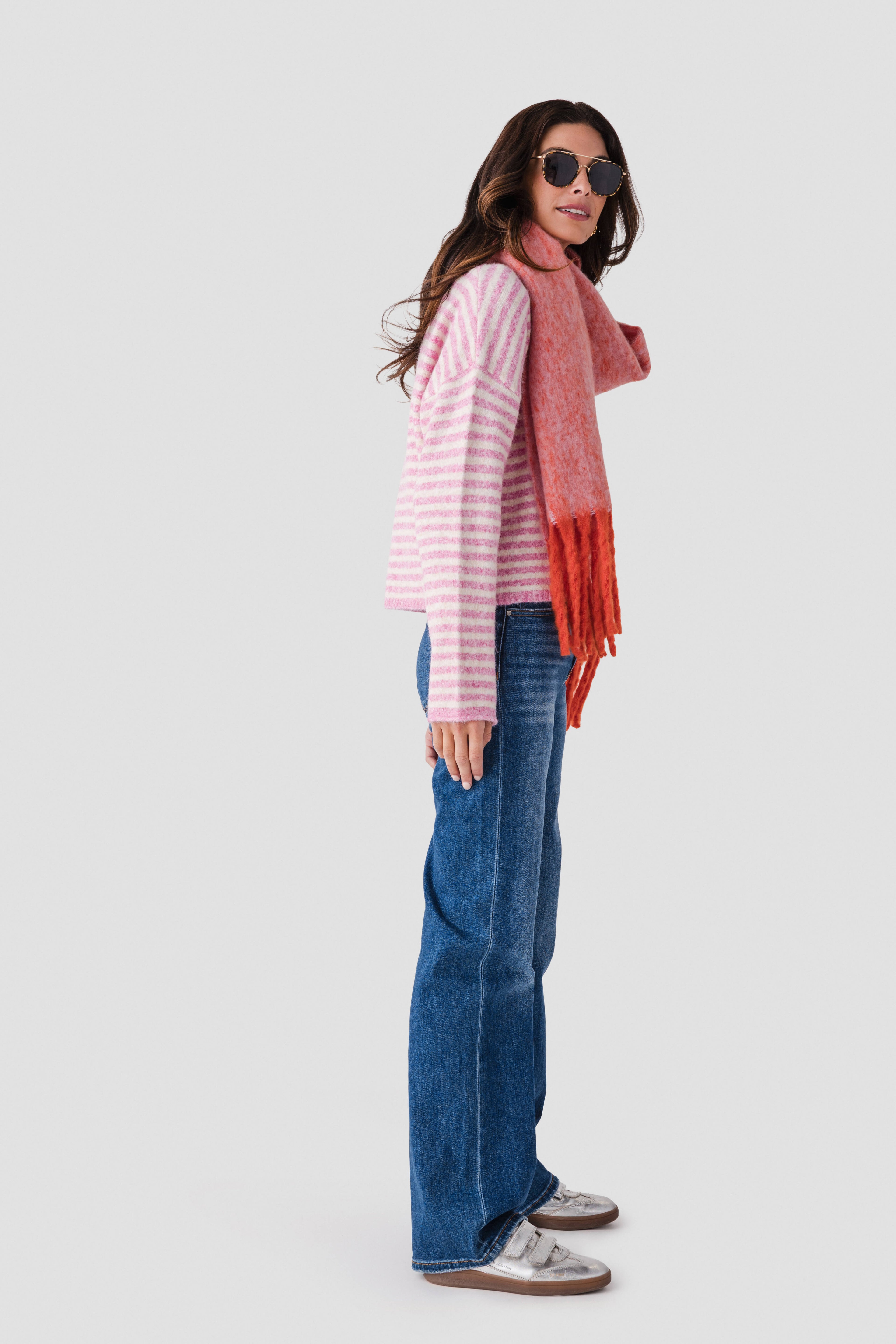 Things Between Striped Piper Pullover