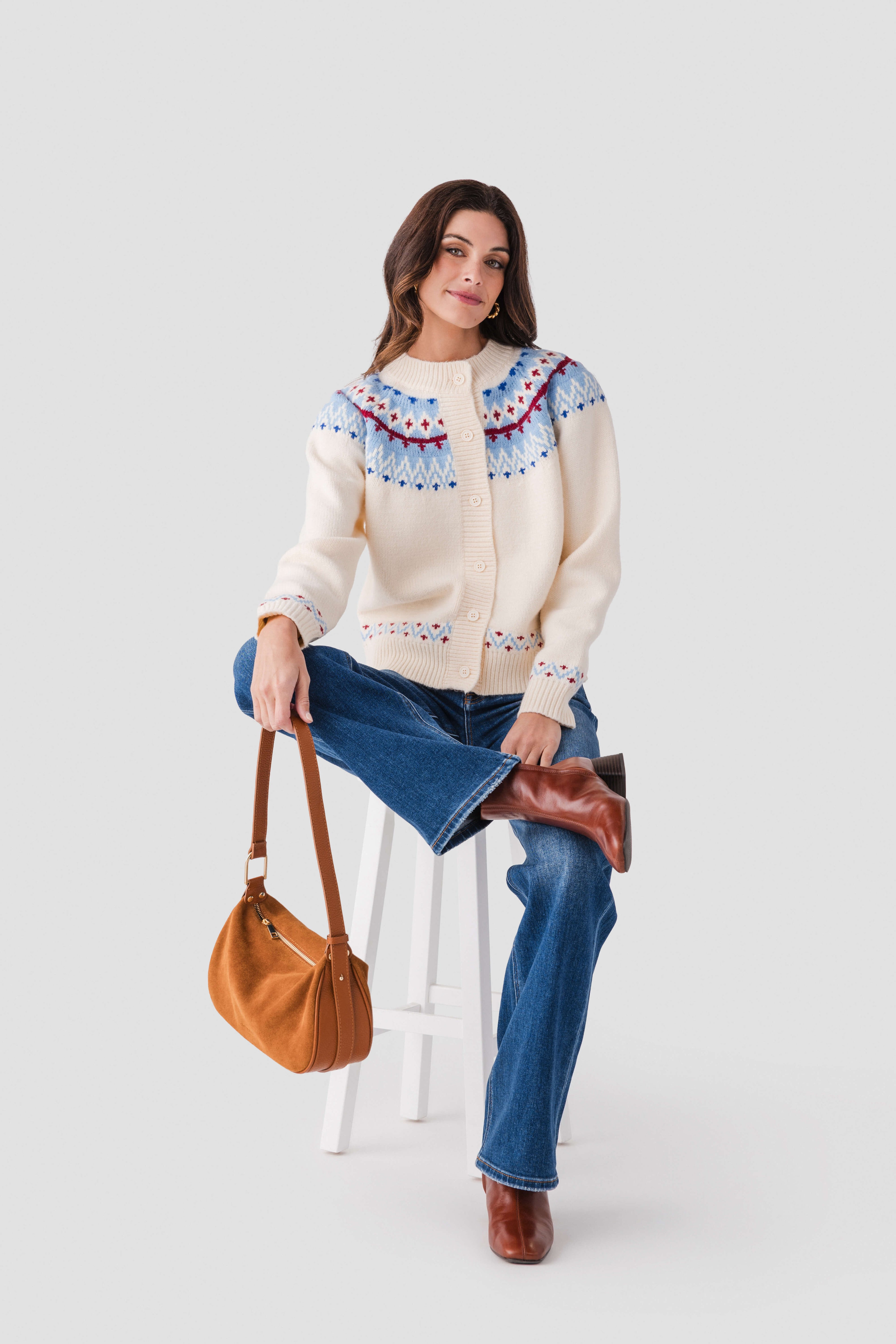 Pinch Nordic Button Down Cardigan