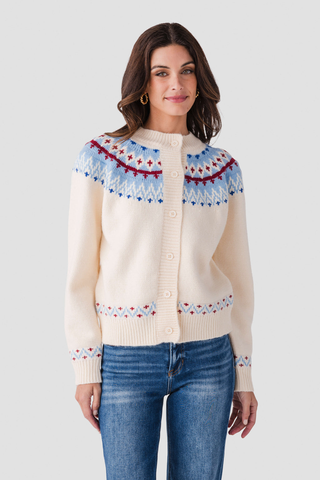 Pinch Nordic Button Down Cardigan