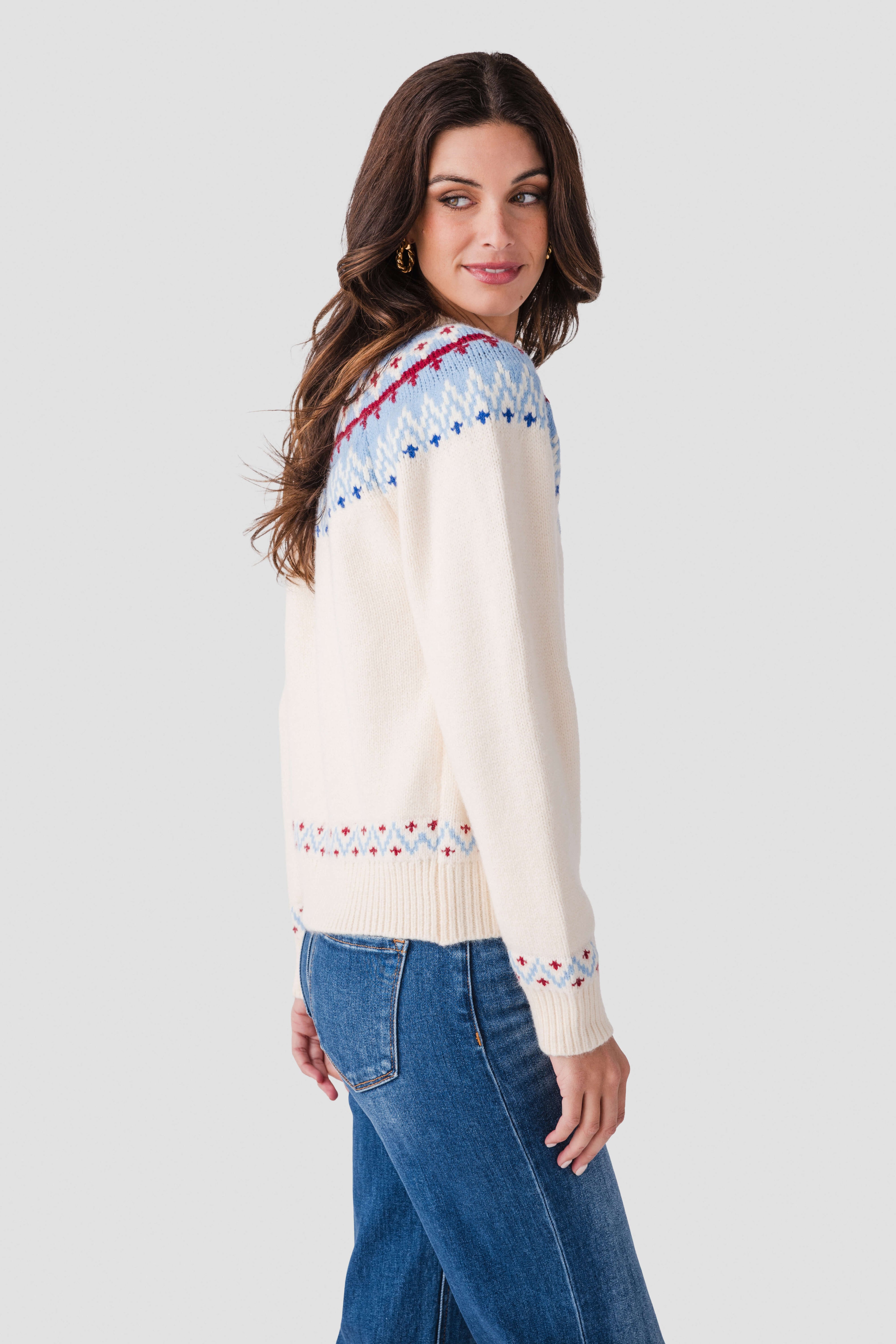 Pinch Nordic Button Down Cardigan