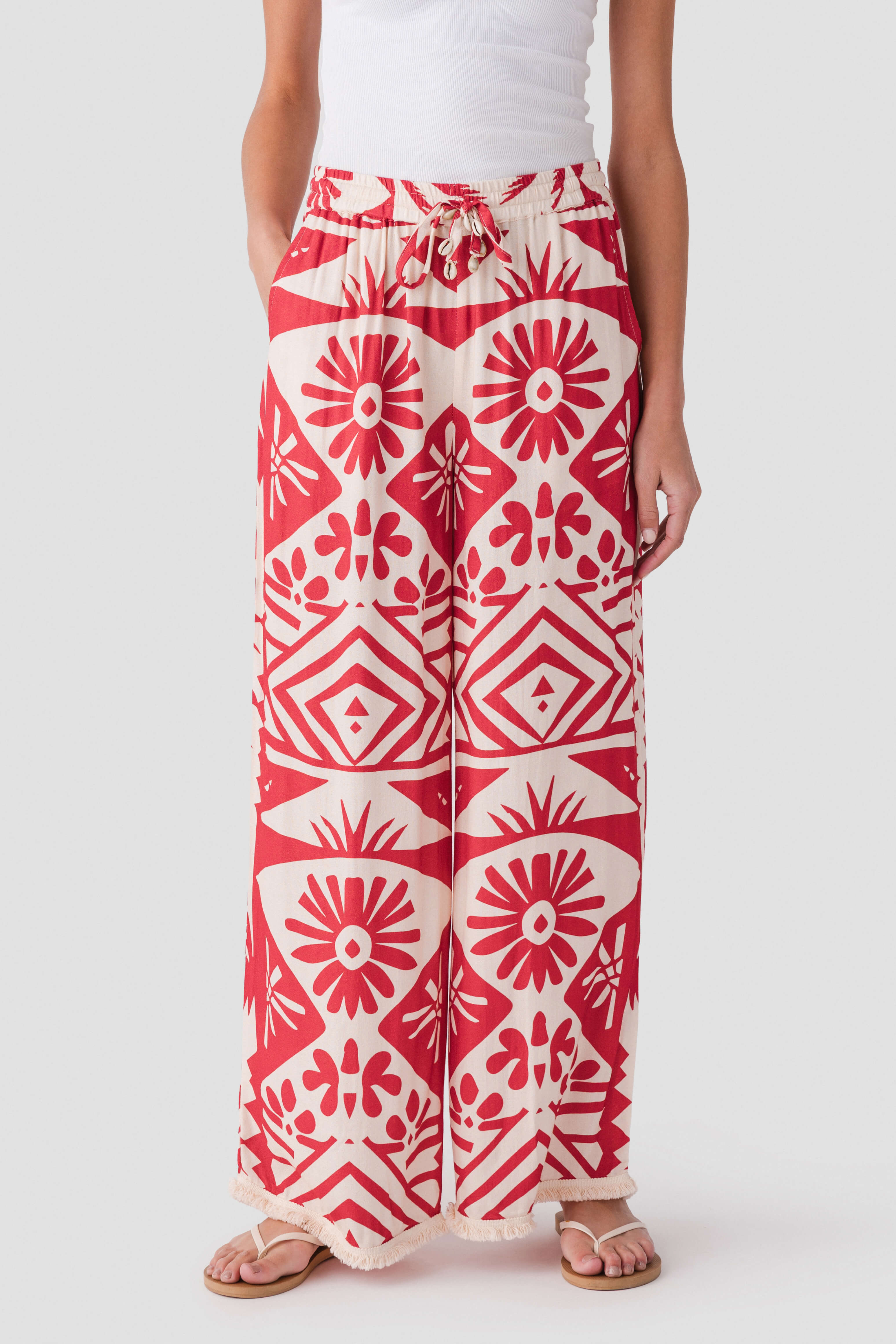 Surf Gypsy Tribal Oasis Wide Leg Pants
