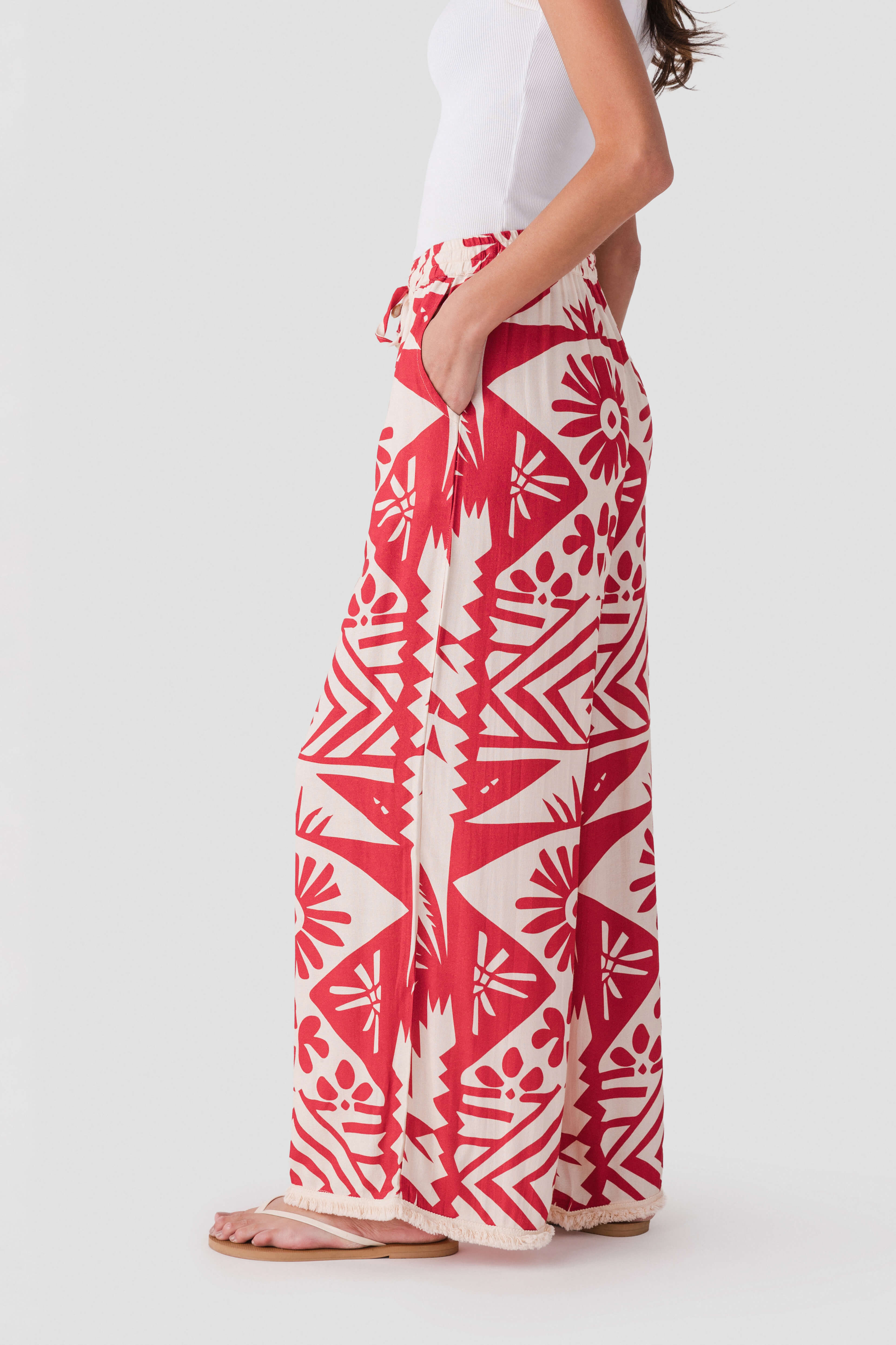 Surf Gypsy Tribal Oasis Wide Leg Pants