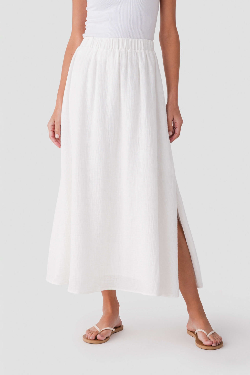Wishlist Gauze Maxi Skirt