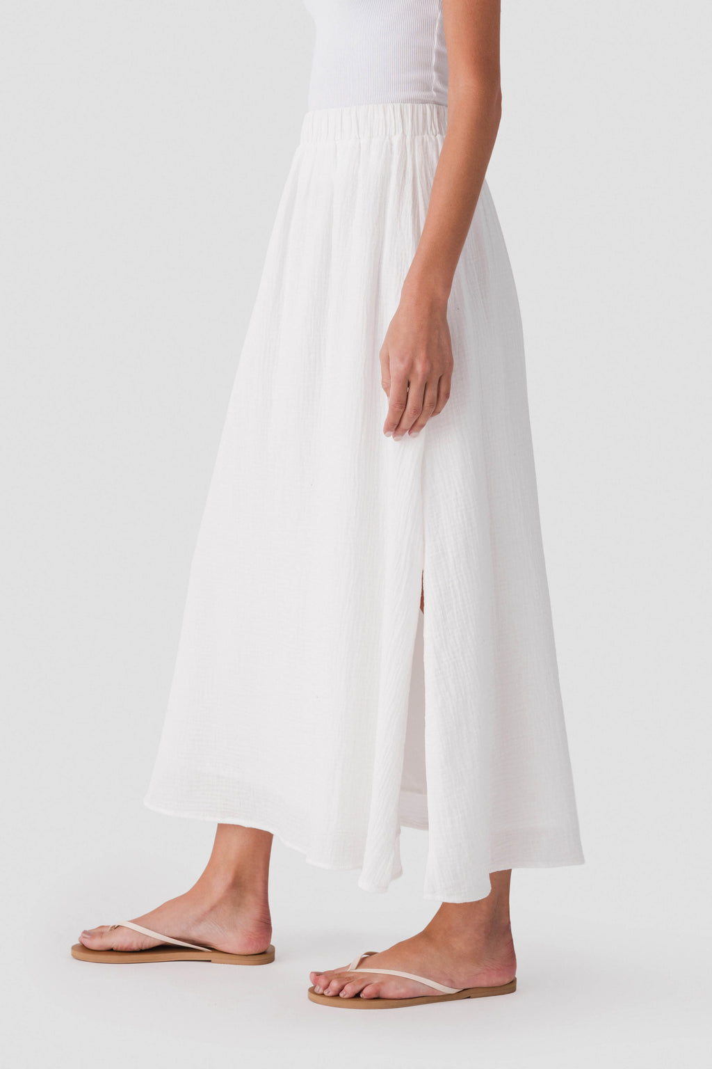 Wishlist Gauze Maxi Skirt