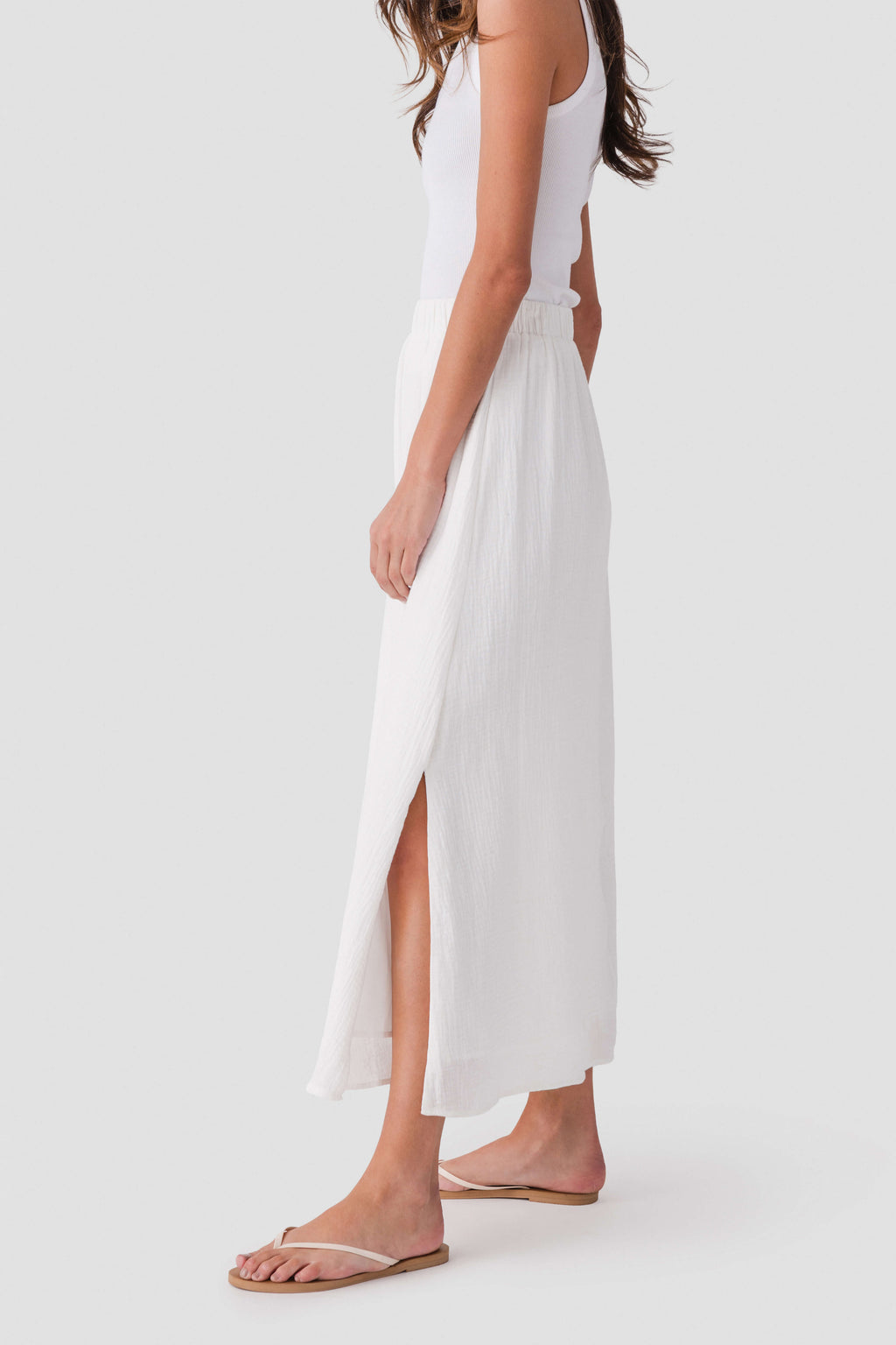 Wishlist Gauze Maxi Skirt