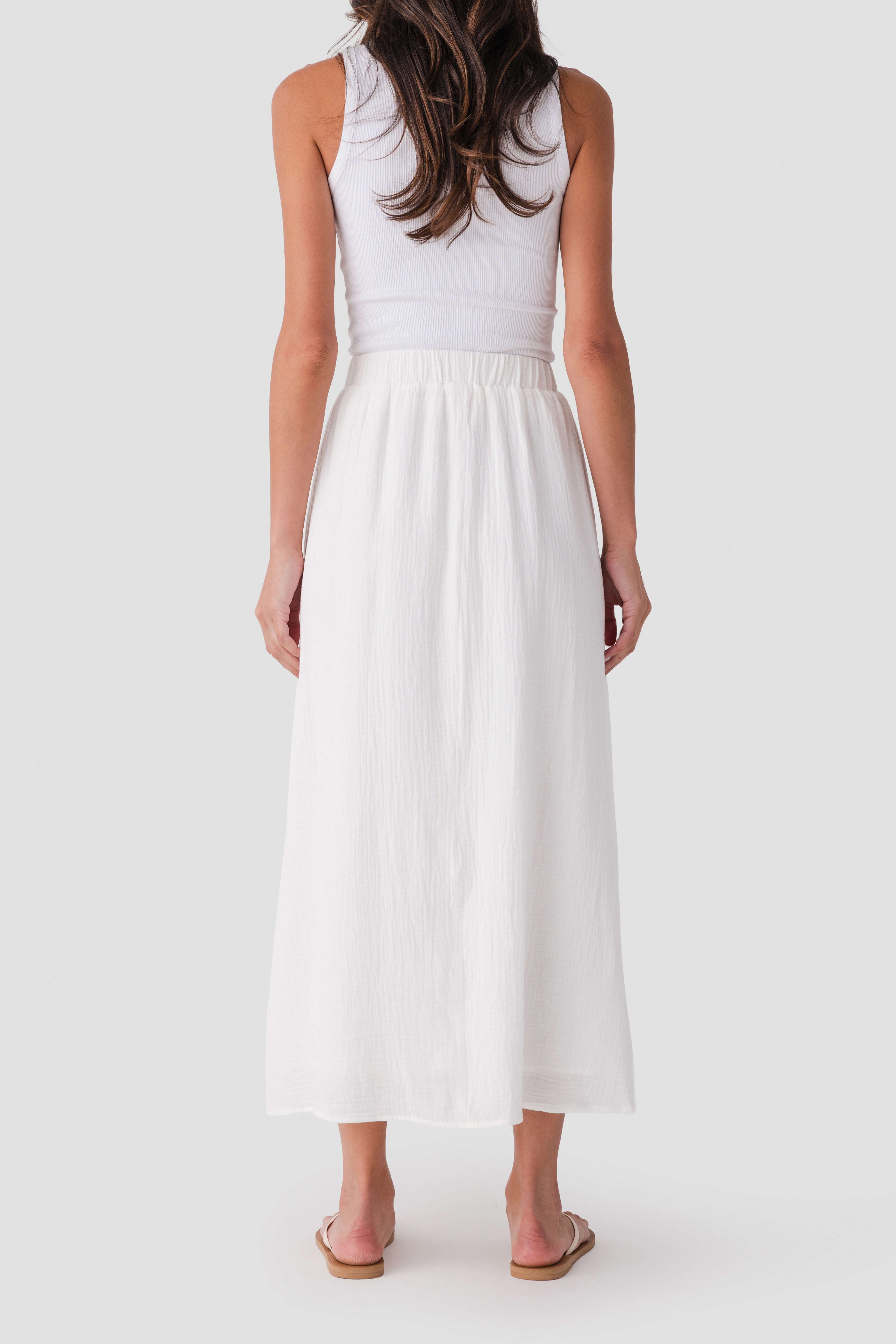 Wishlist Gauze Maxi Skirt