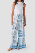 Surf Gypsy Island Postcard Wide Leg Pants