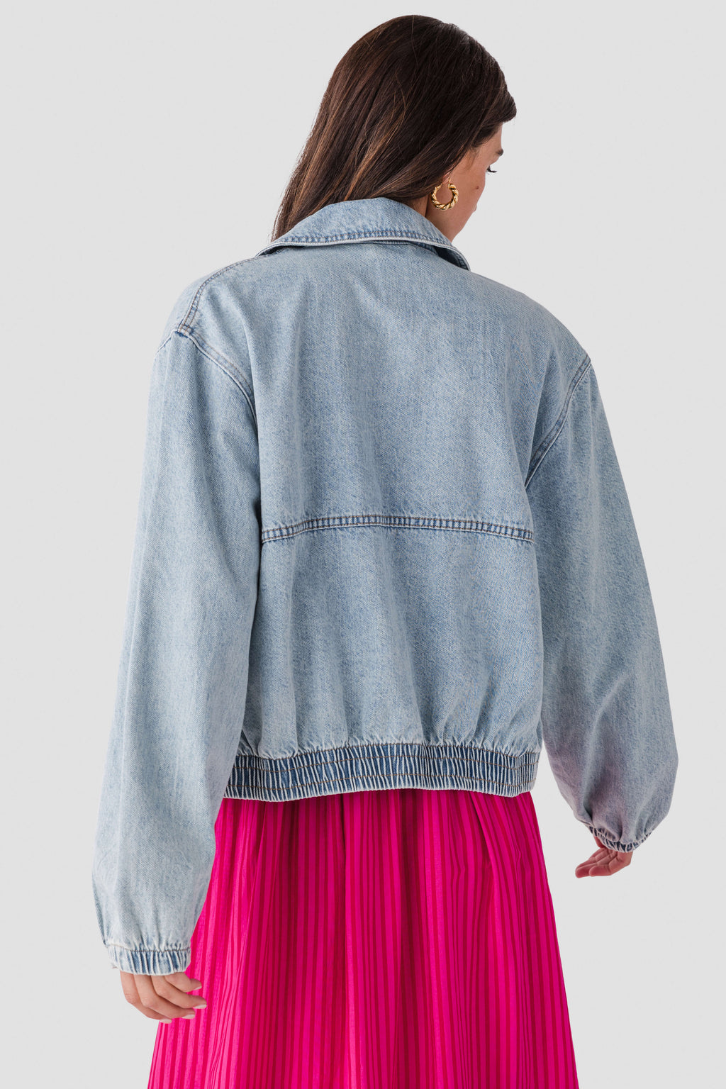 Free People Birdie Denim Jacket