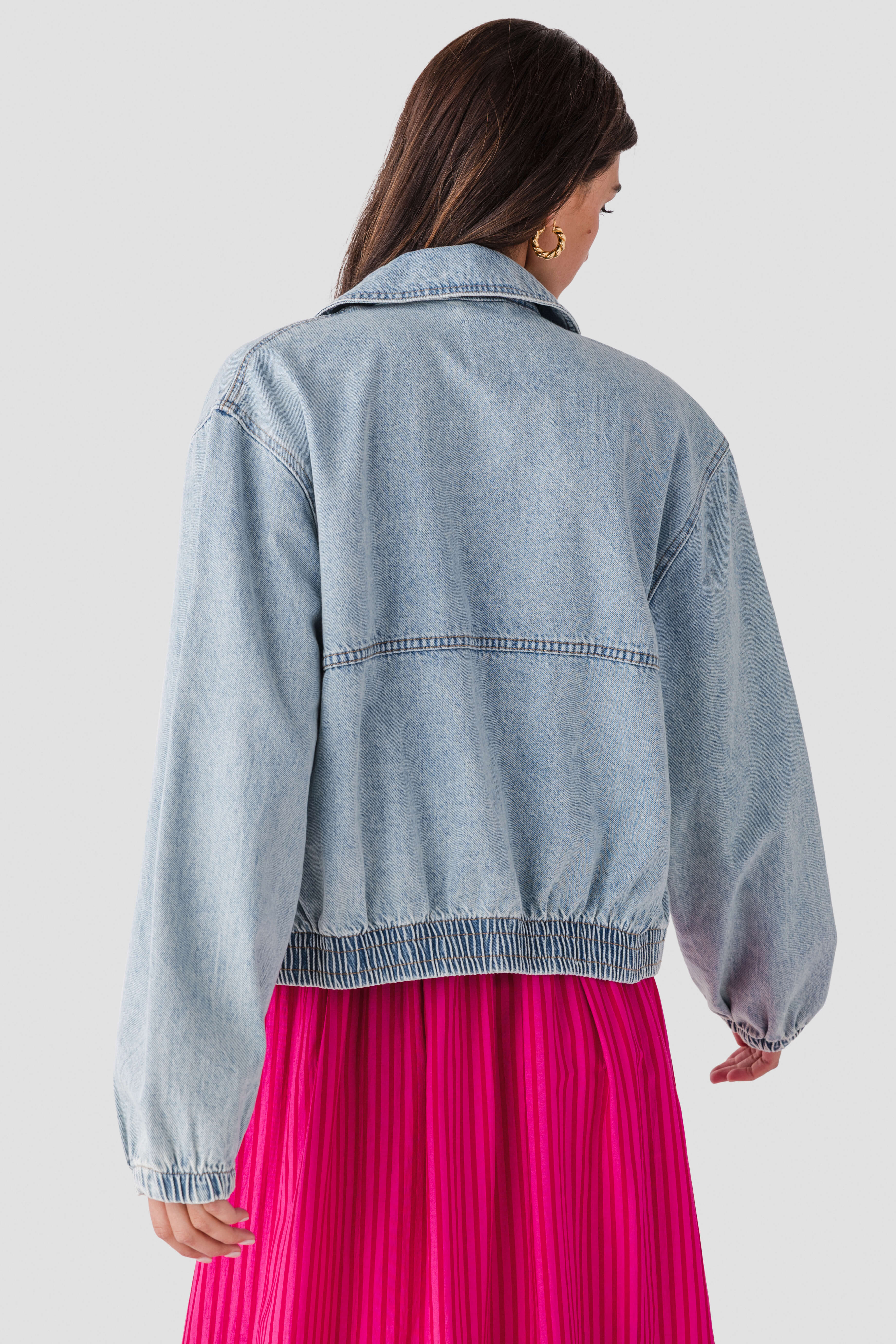 Free People Birdie Denim Jacket