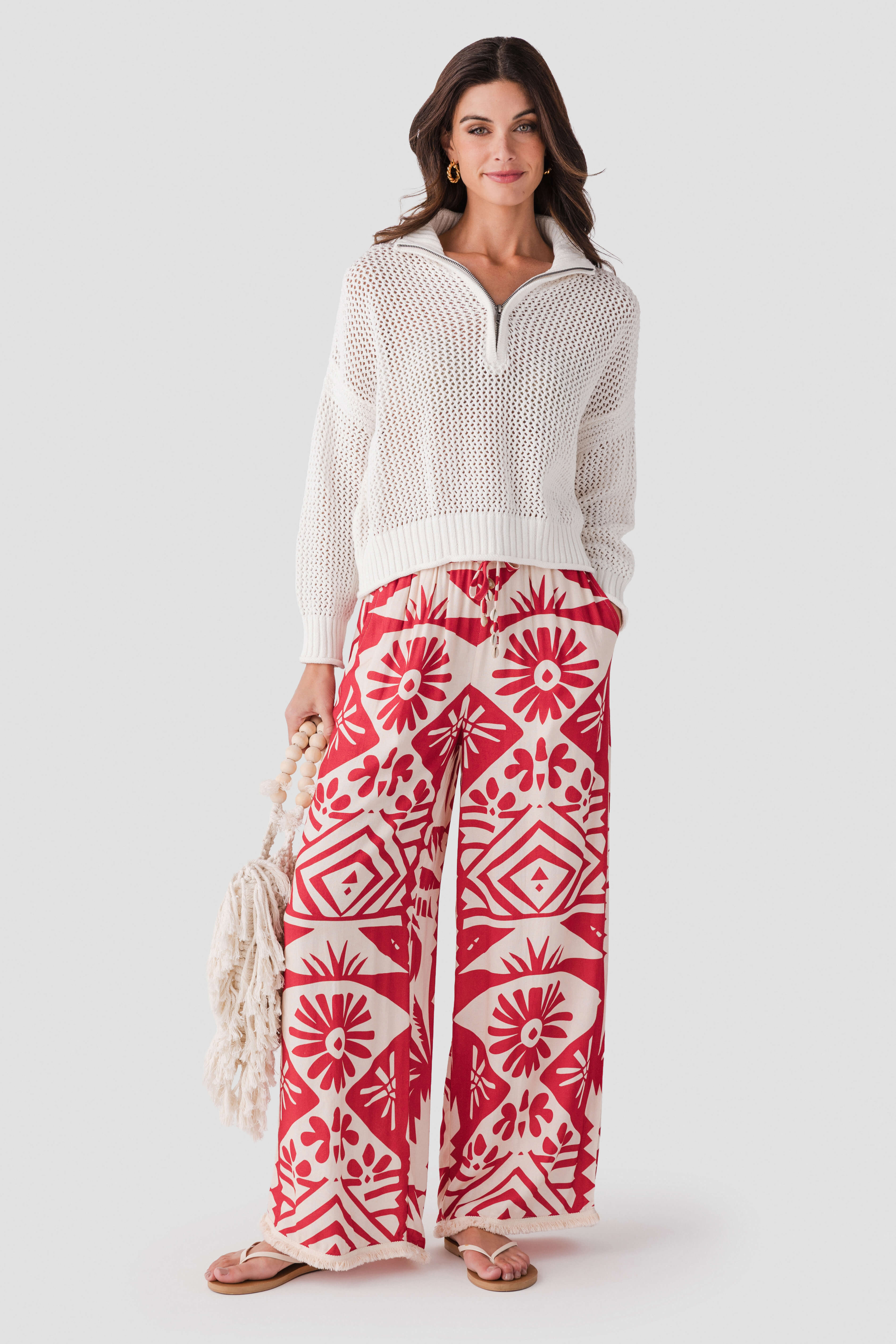 Surf Gypsy Tribal Oasis Wide Leg Pants