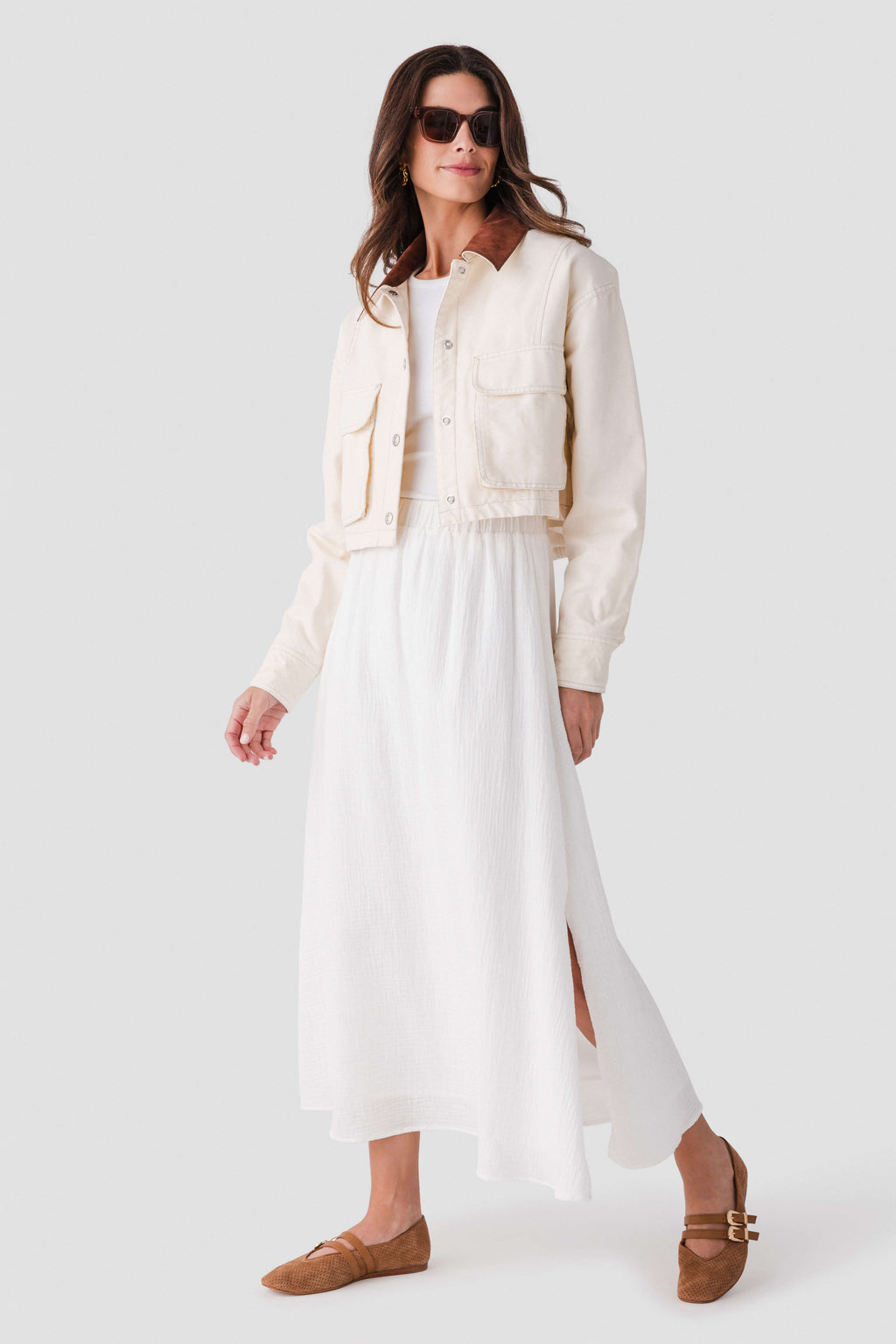 Free People Martha Workwear Jacket