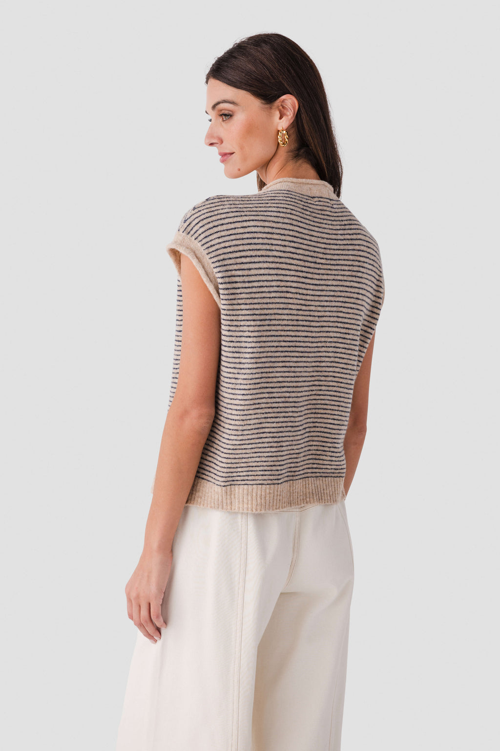 Things Between Skinny Striped Piper Vest