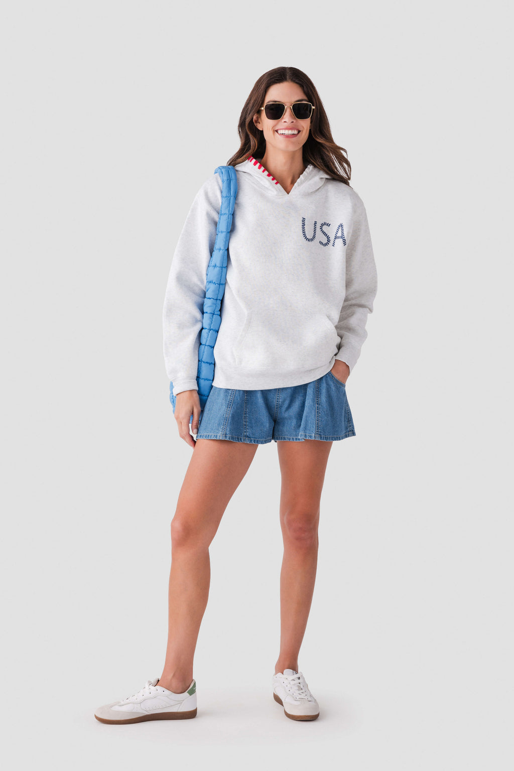 Vintage Havana Embroidered Surf Wash Hoodie