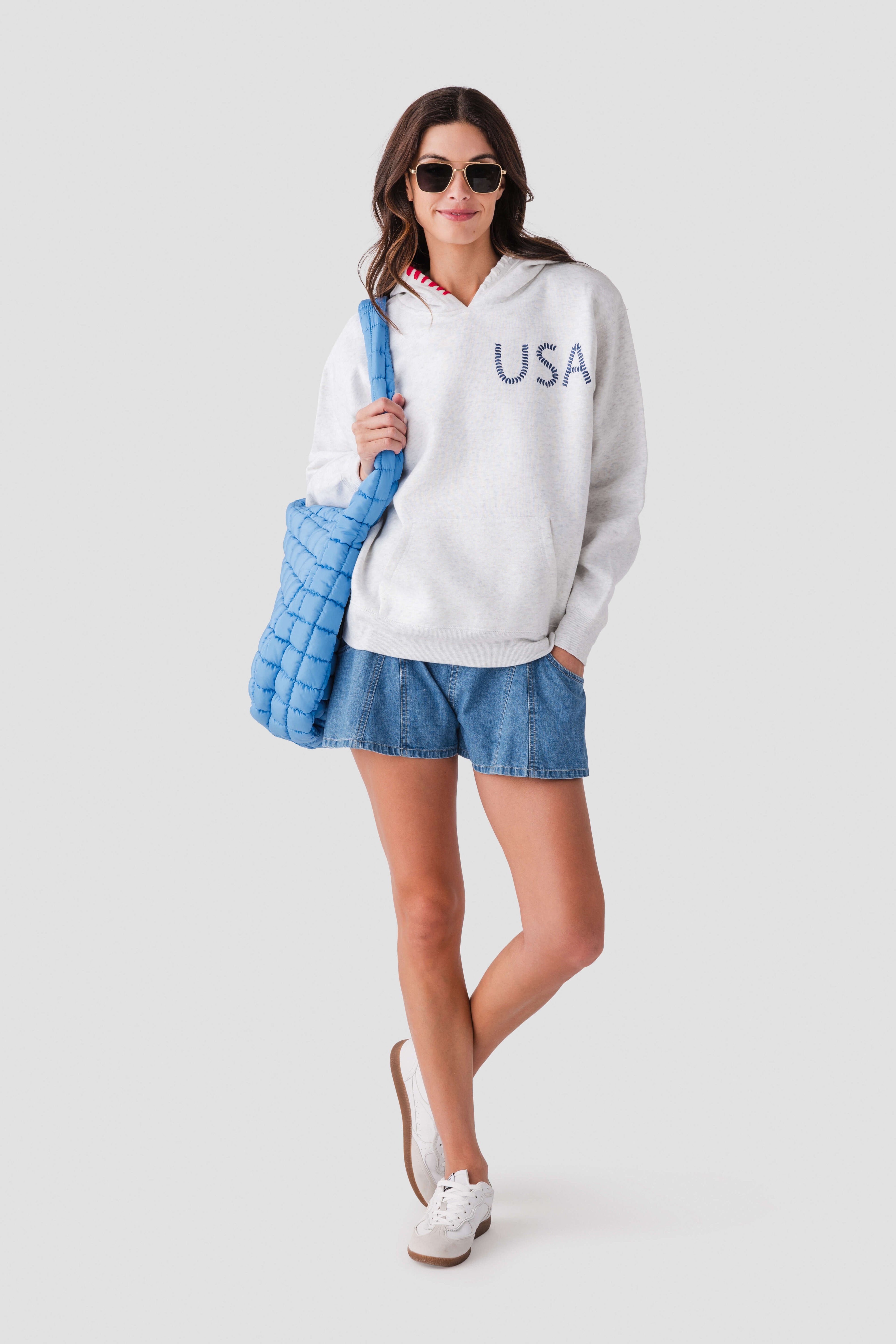 Vintage Havana Embroidered Surf Wash Hoodie