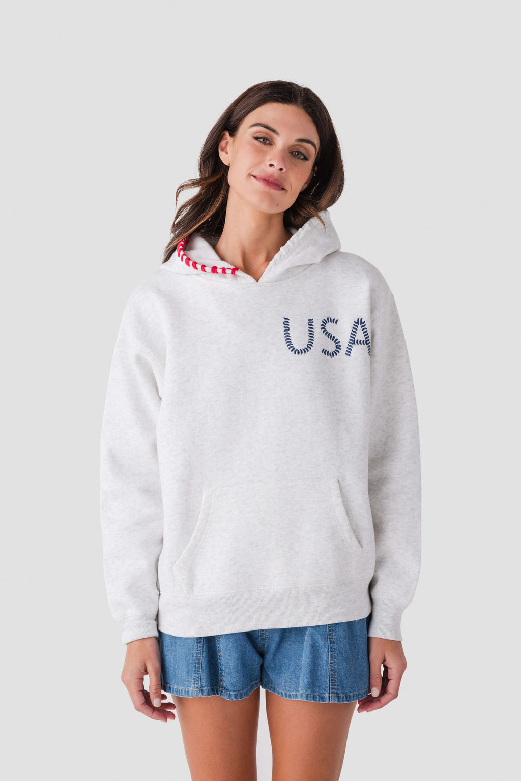 Vintage Havana Embroidered Surf Wash Hoodie