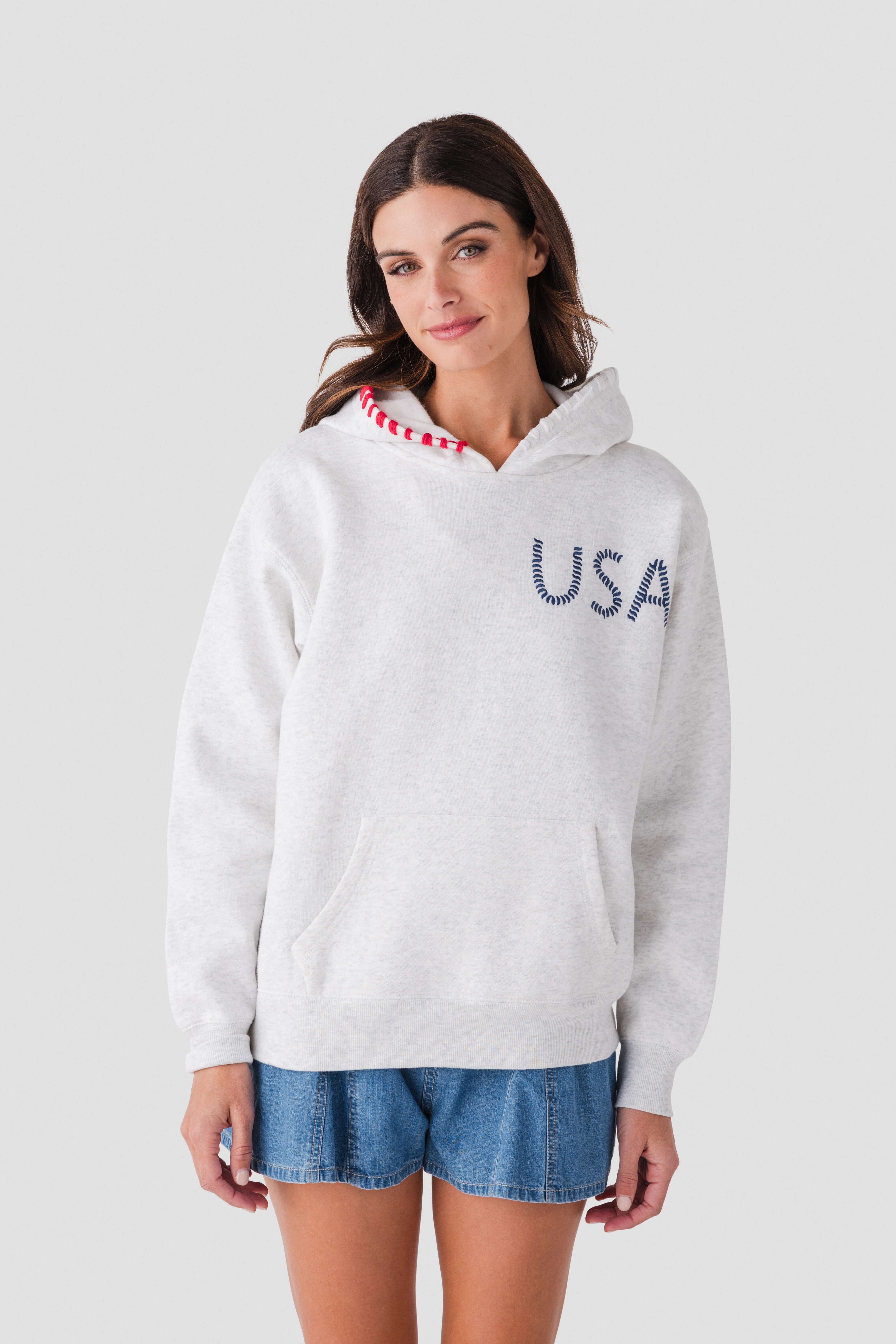 Vintage Havana Embroidered Surf Wash Hoodie