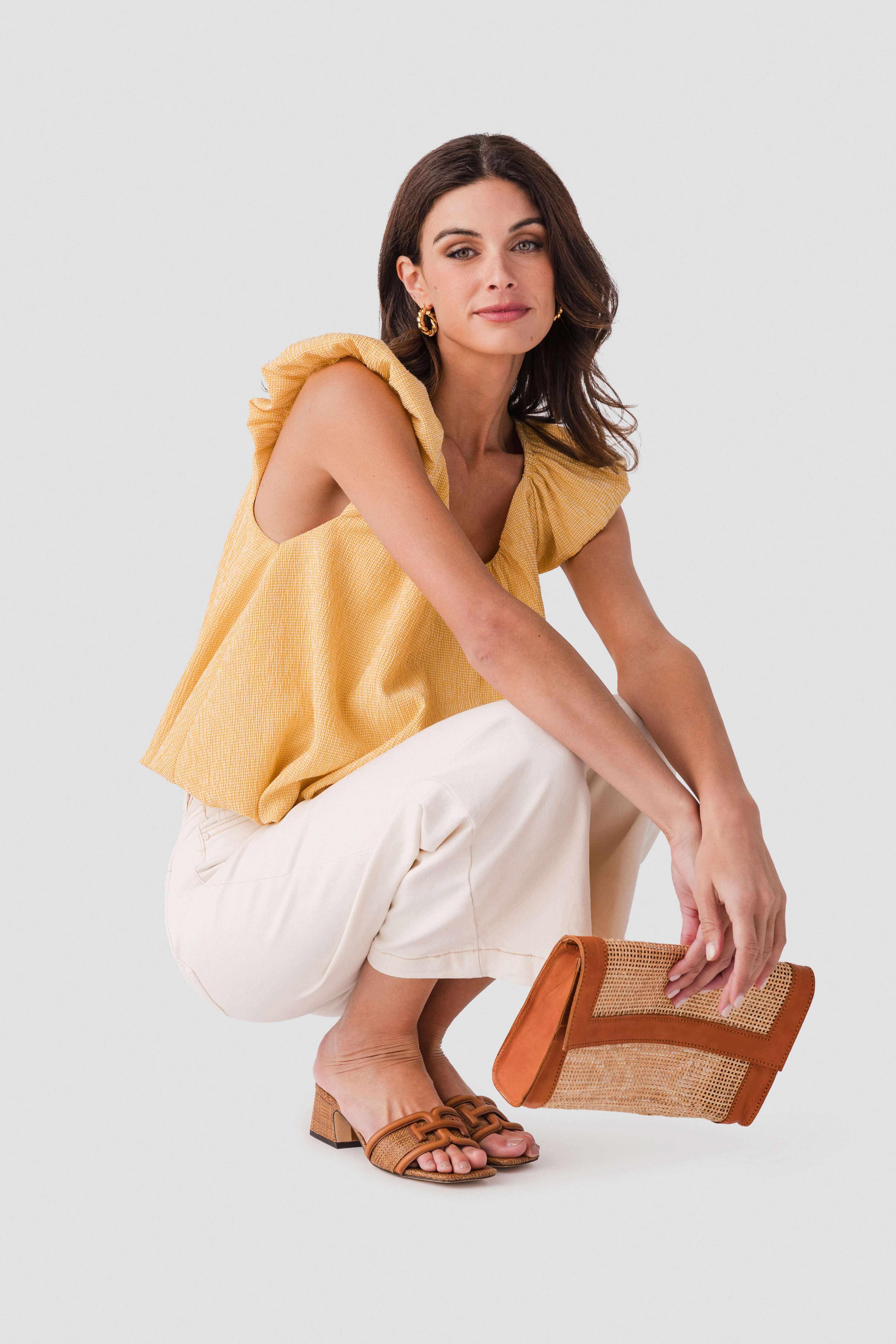 Things Between Bubble Hem Top