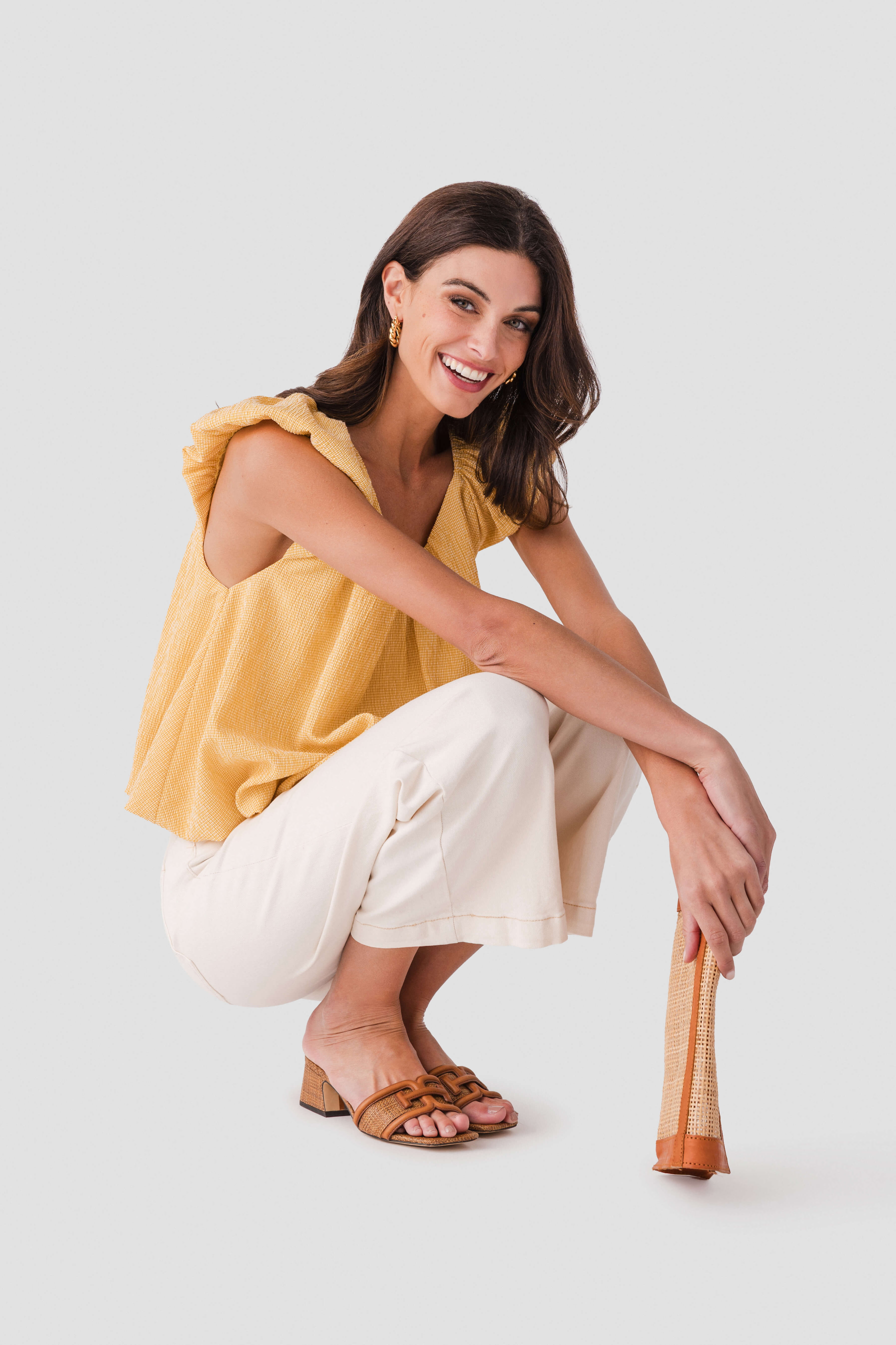 Things Between Bubble Hem Top