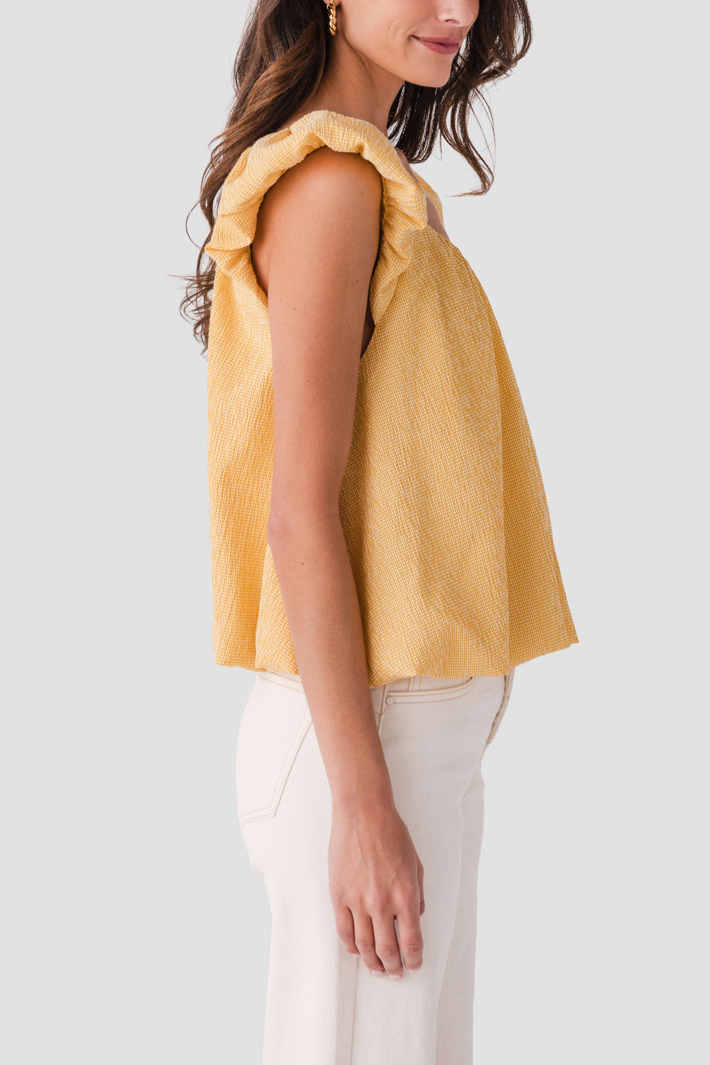 Things Between Bubble Hem Top