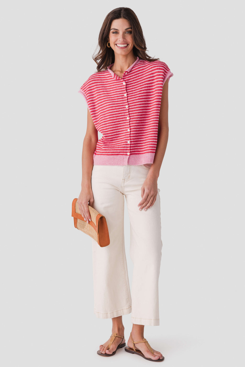 Things Between Striped Piper Vest