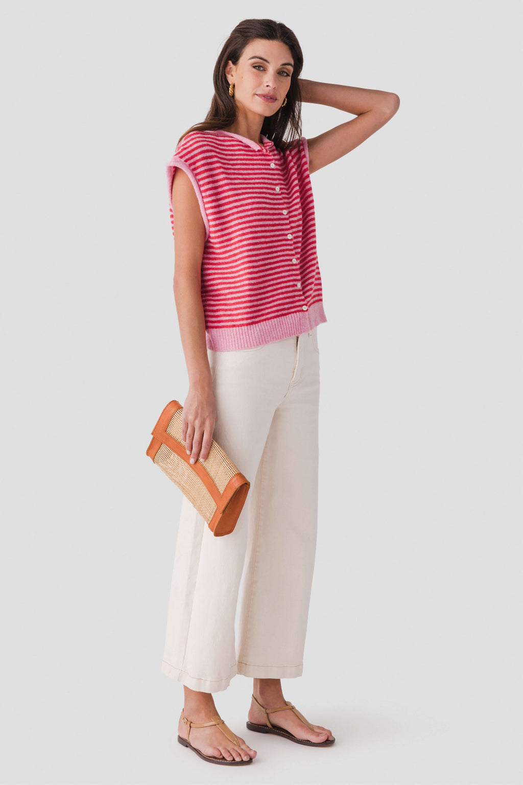 Things Between Striped Piper Vest