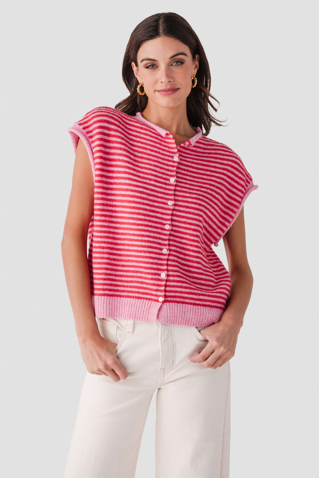 Things Between Striped Piper Vest