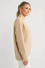 RD Style Imani Long Sleeve Funnel Neck Pullover