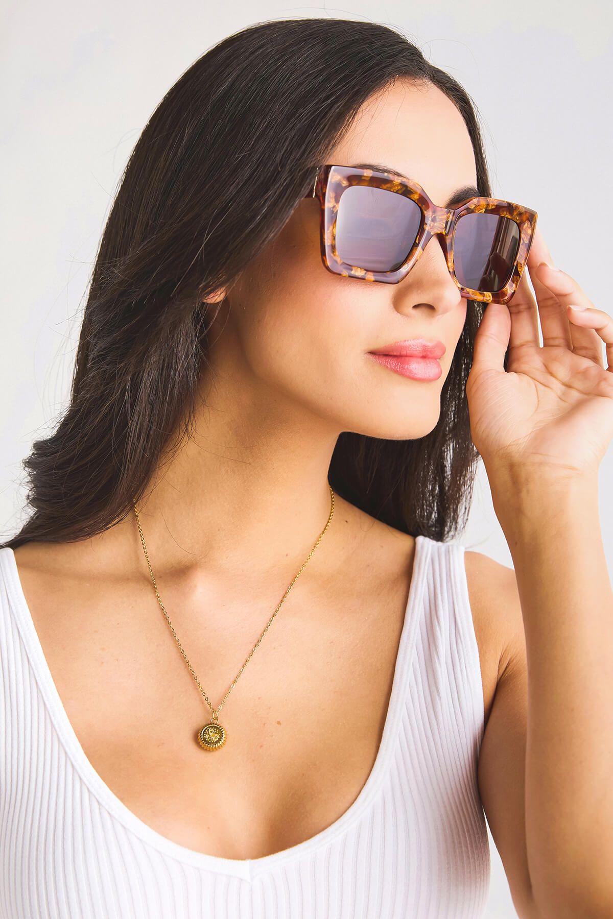 Diff Women's Carson Oversized Polarized Sunglasses