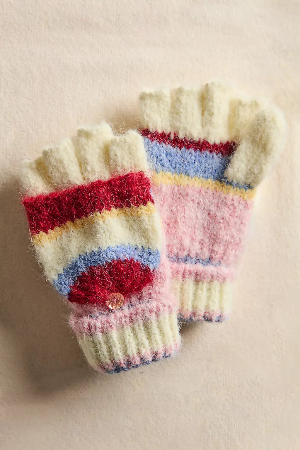 Free People Super Stripe Gloves