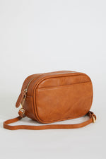 Vegan Leather Camera Bag (Available in Camel, Black and Stone)
