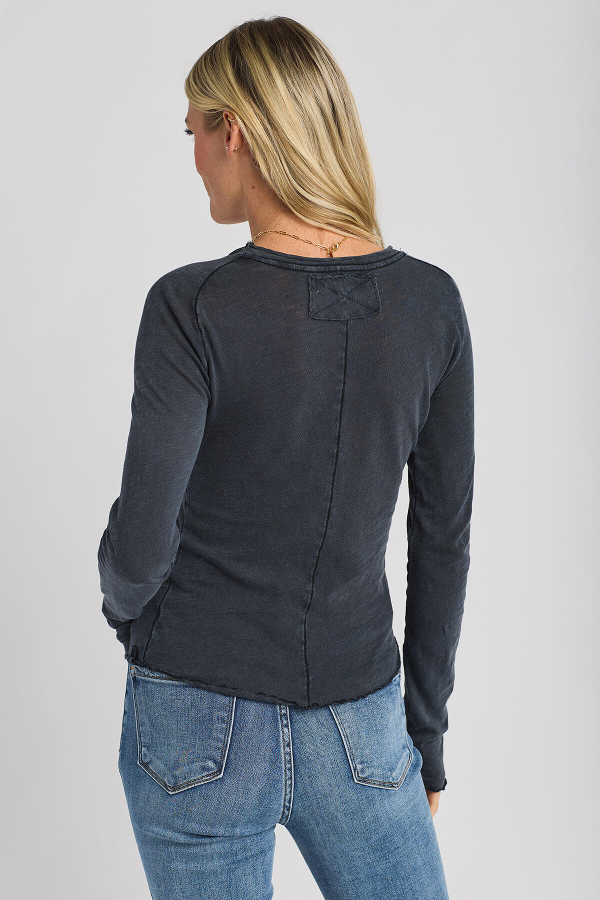 Out From Under Everyday Seamless Stretch Long-Sleeved Baby Tee