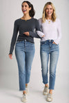 Risen Relaxed Skinny Jeans